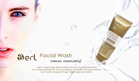 B ERL facial wash