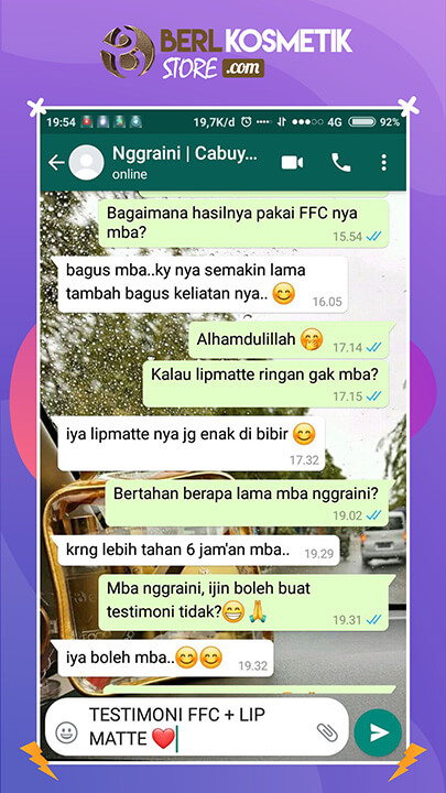 Testimoni B Erl FFC 3