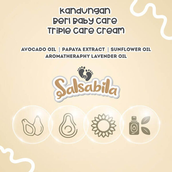Kandungan B Erl Baby Care Triple Care Cream