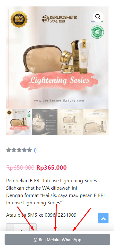 Beli Melalui Whatsapp