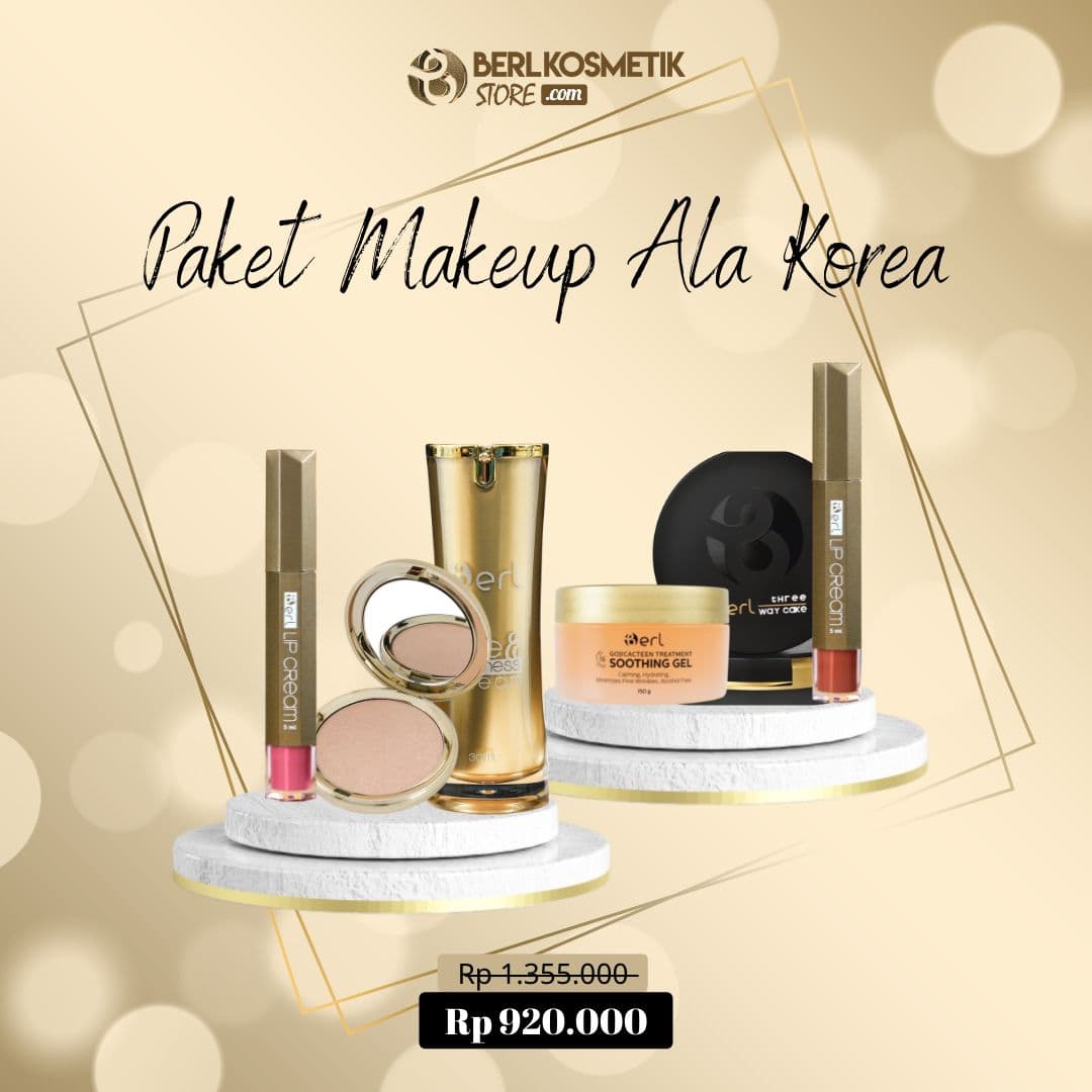 Paket Make Up Ala Korea B Erl Cosmetics